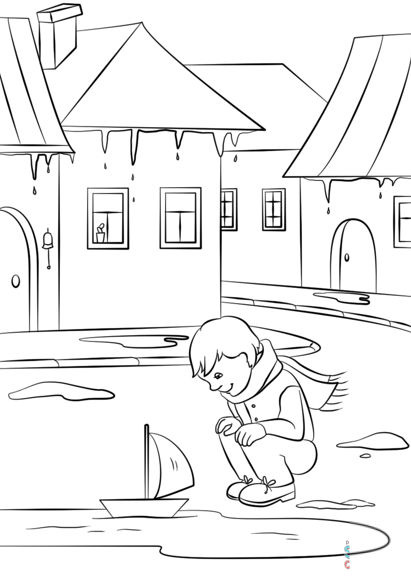 Spring in a Small Town