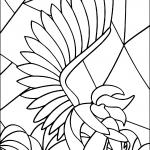 Angel of Sorrow Stained Glass