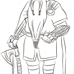 Old Dwarf with Axe