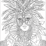 Woman at the Carnival of Venice