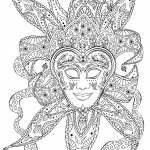 Bouffon Venetian Mask