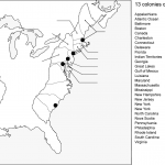 13 Colonies Map Quiz
