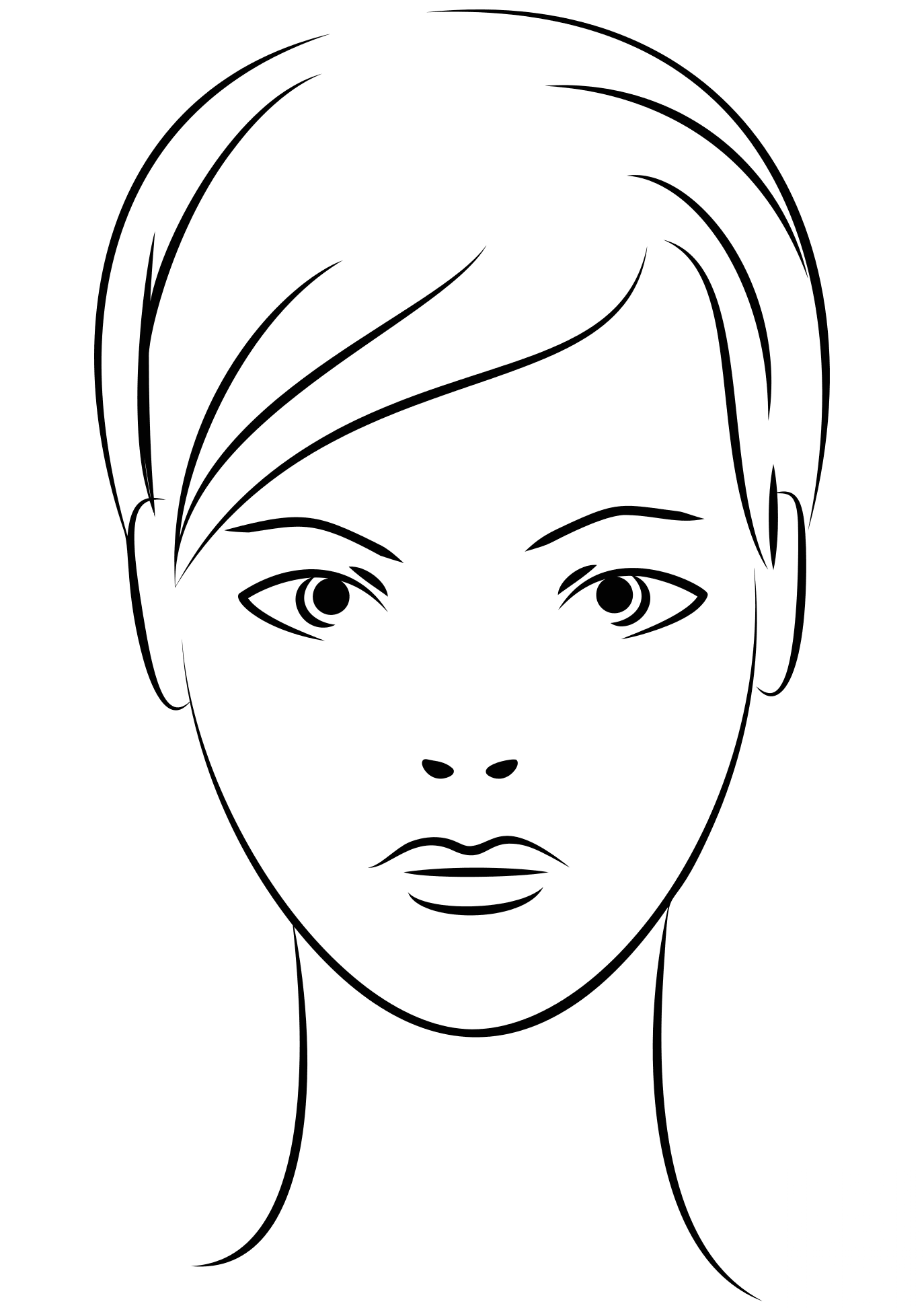 Young Woman Face