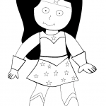 Cartoon Wonder Woman