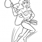 Wonder Woman with Lasso of Truth