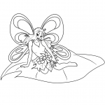 Fairy Sitiing on Leaf