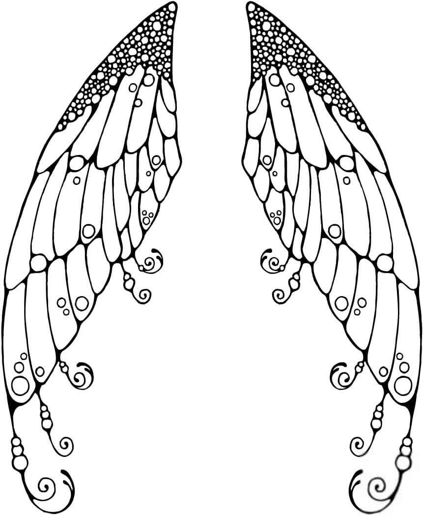 Podwójne skrzydła wróżki