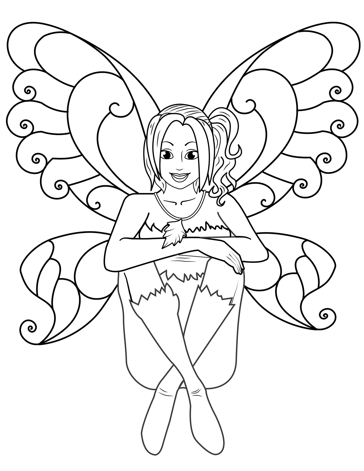 Sitting Fairy