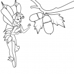 Fairy Found Some Acorns