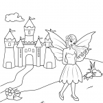 Fairy near Castle