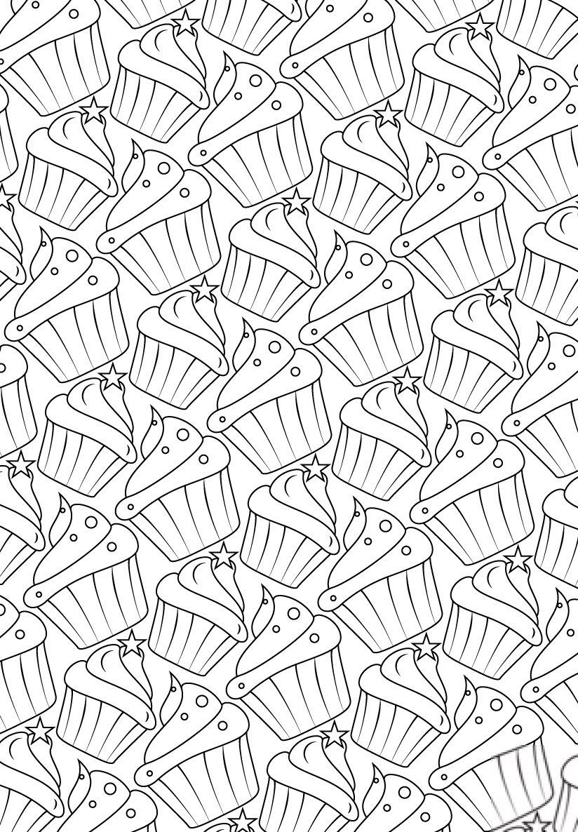 Cupcakes Pattern