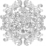 Vintage Baroque Flowers