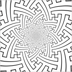 Conformal Sayagata Pattern