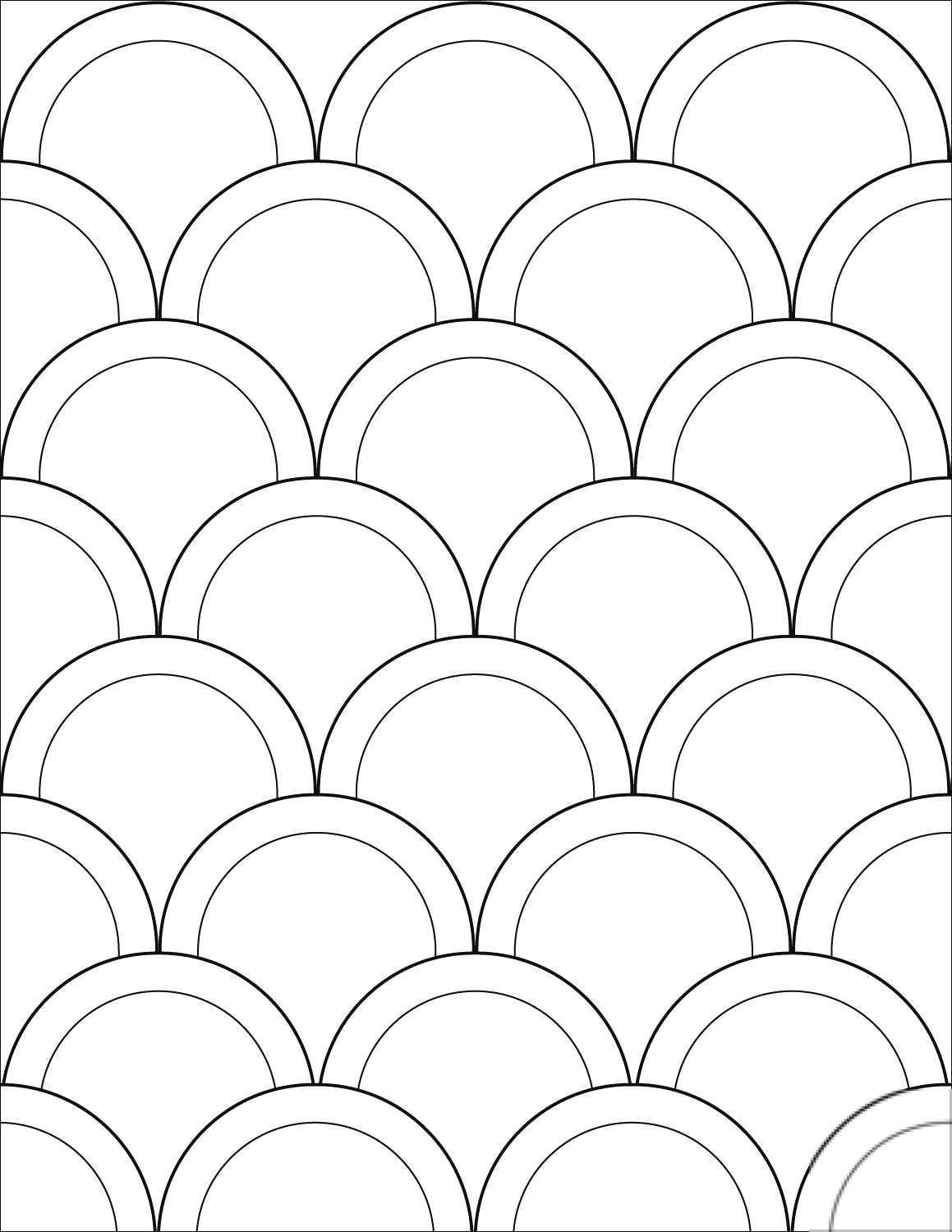 Seigaiha Pattern