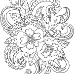 Flowers with Paisley Patterns