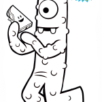 Muno Eating Sandwich