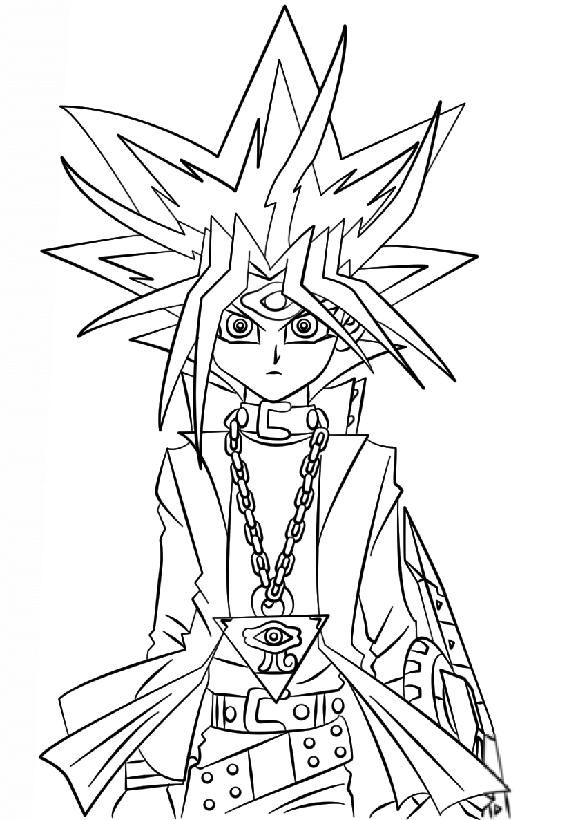Yugi Muto from Yu-Gi-Oh!