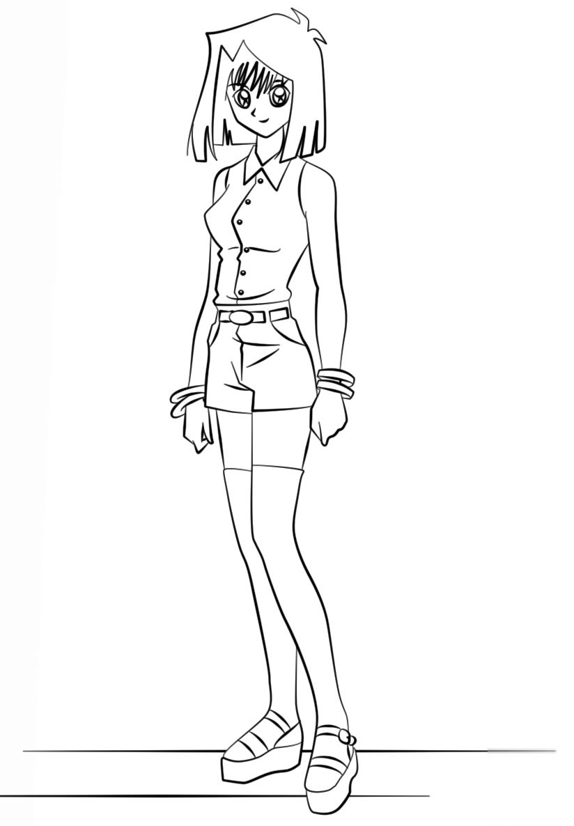 Tea Gardner from Yu-Gi-Oh!