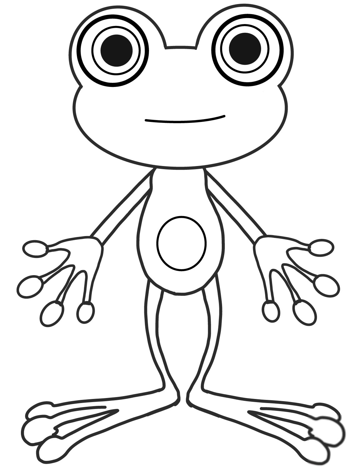 Cartoon Frog