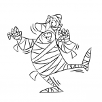 Mumia próbuje straszyć