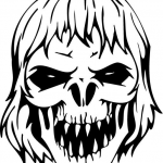 Straszna czaszka Zombi