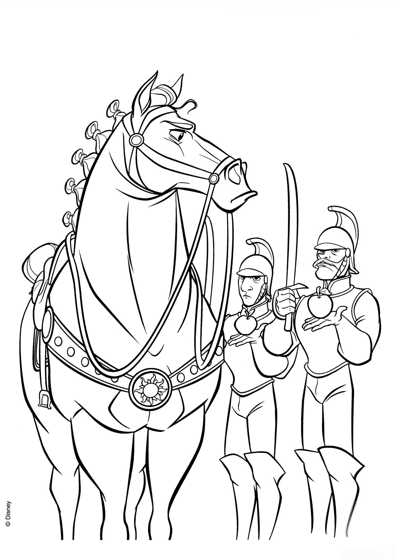Maximus and Royal Guards