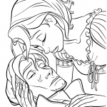 Rapunzel's Tear Heals Flynn