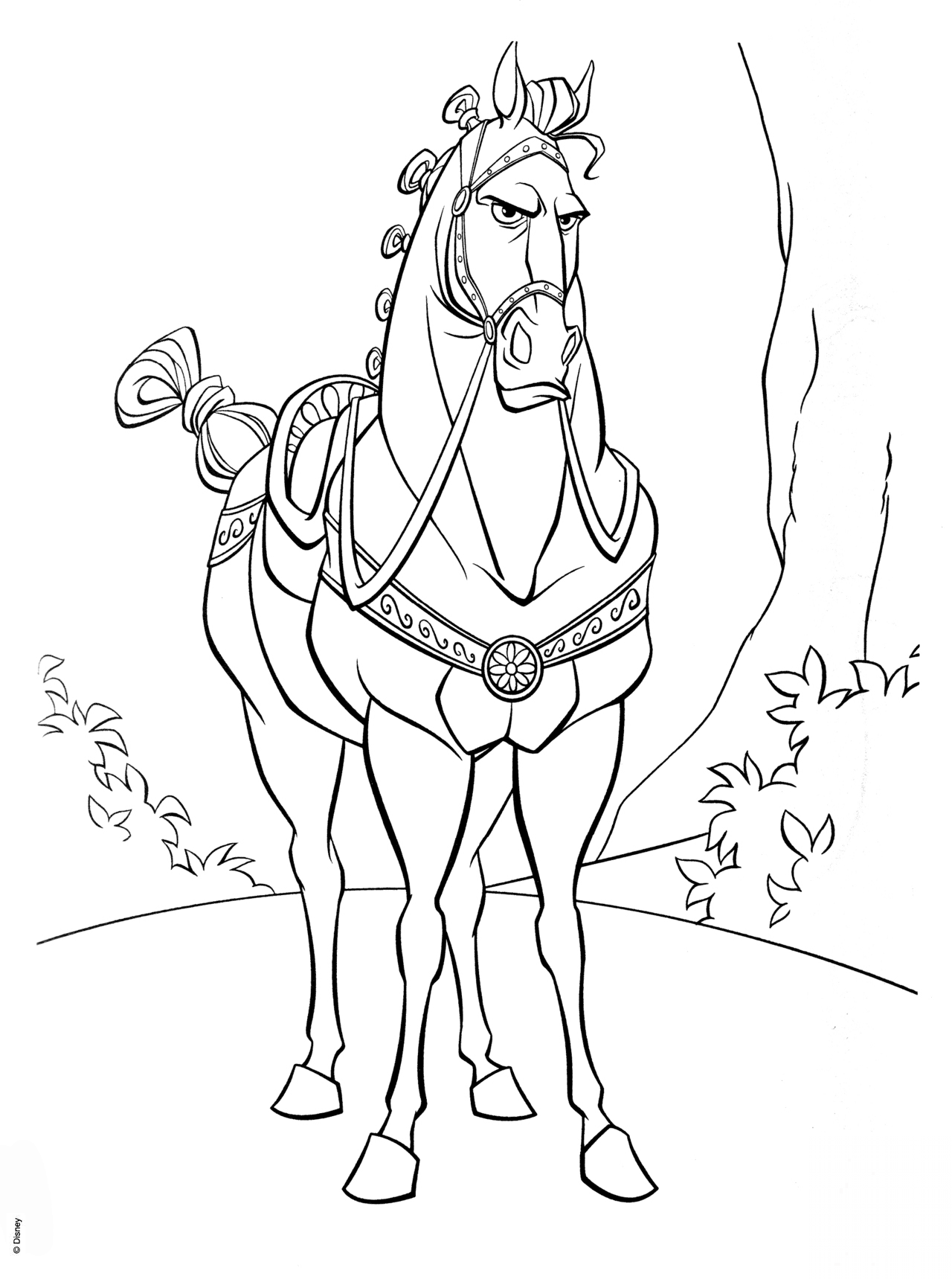 Maximus is Looking for Flynn Rider