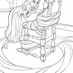 Rapunzel Ties up Flynn