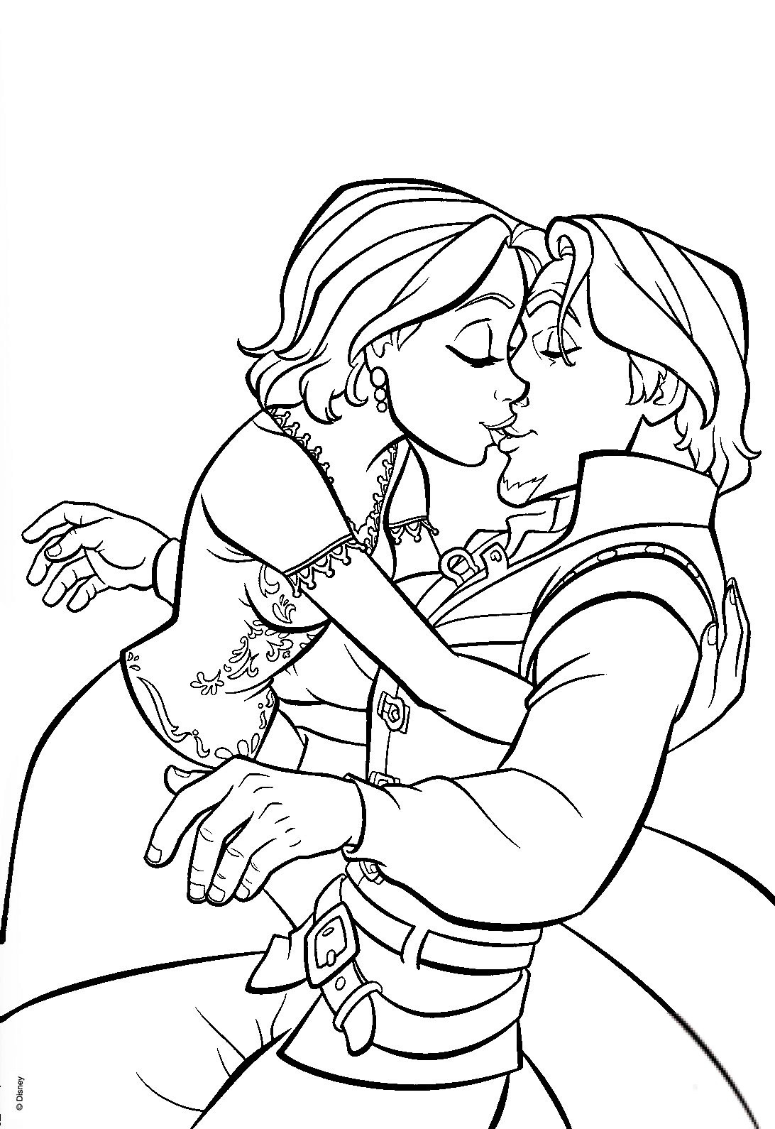 Flynn and Rapunzel