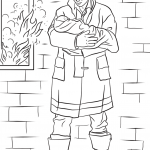 Firefighter Saves Baby from Fire