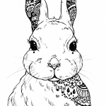 Hare Zentangle