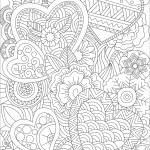Hearts Zentangle