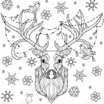 Christmas Deer with Light Bulbs...