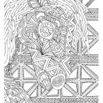 Horse with Tribal Pattern