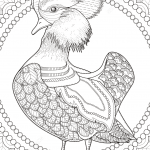 Mandarin Duck Zentagle