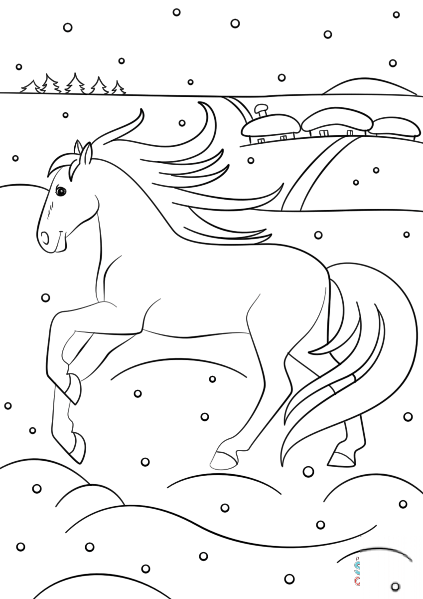 Winter Horse