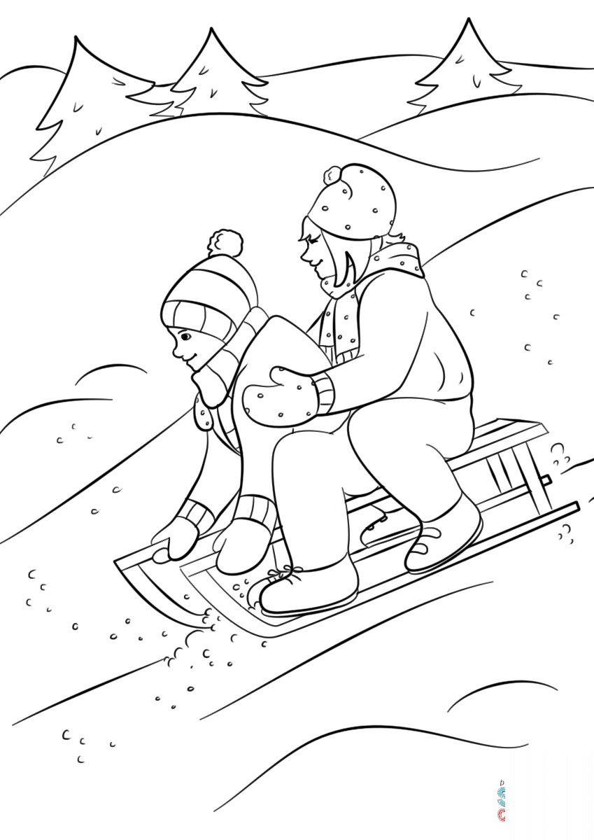 Winter Sledding