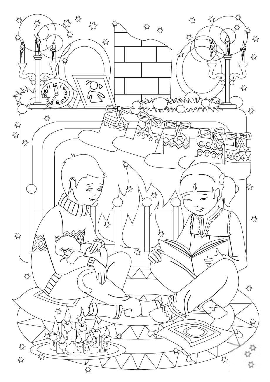 A Little Sister with Her Brother...