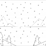 Winter Mountain Scene