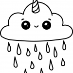 Kawaii Unicorn Cloud