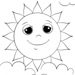 Cartoon Sun Character