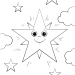 Cartoon Star Character