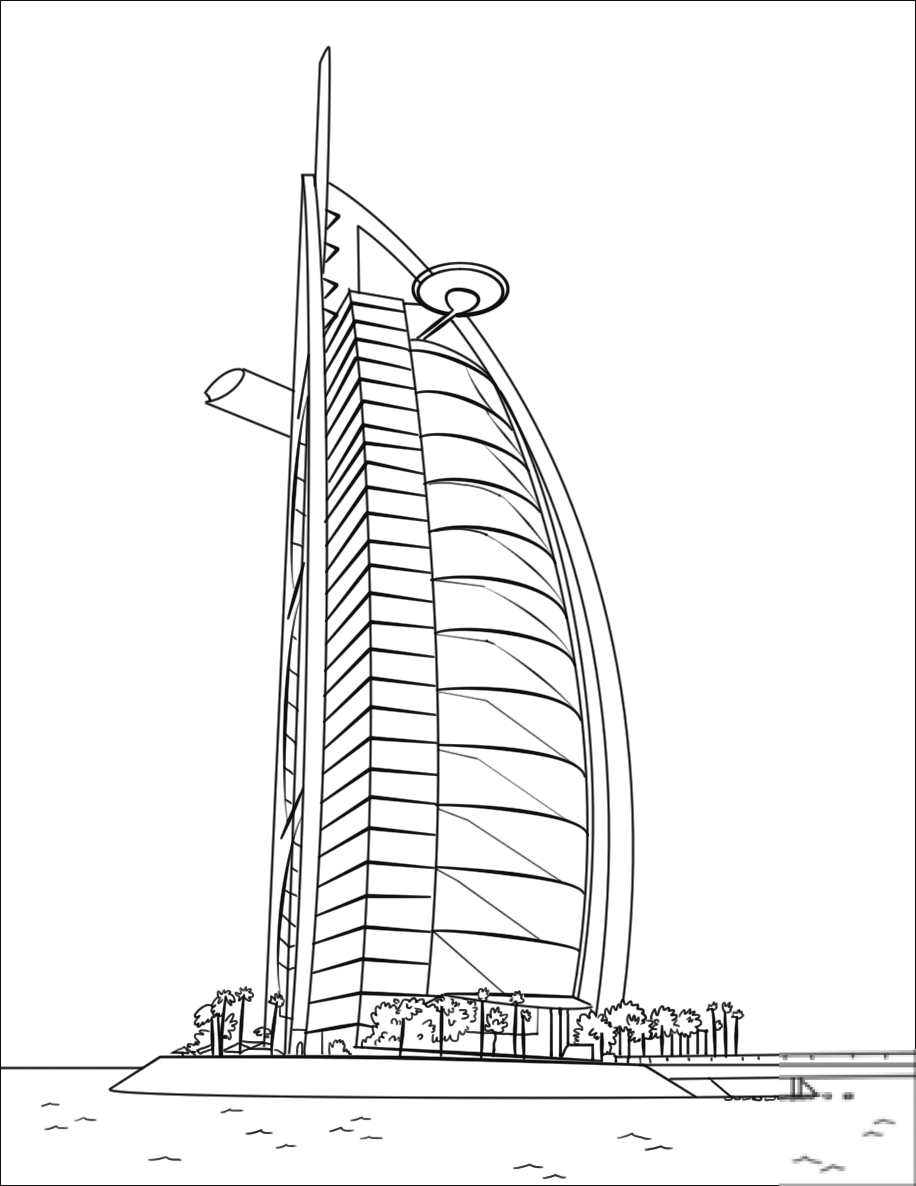 Burj Al Arab in Dubai