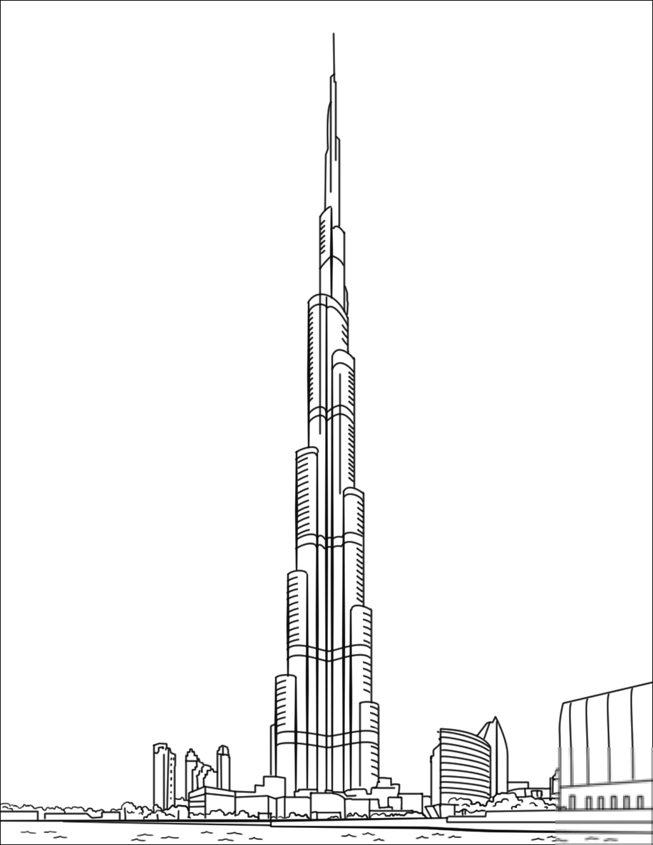 Burj Khalifa in Dubai