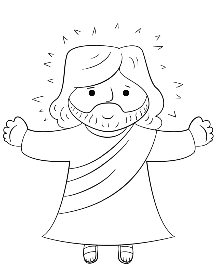 Cartoon Jesus