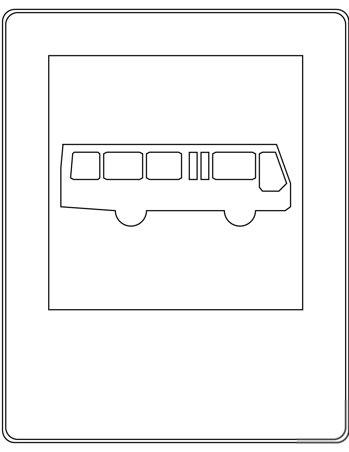 kolorowanka Znaki Drogowe w Polsce