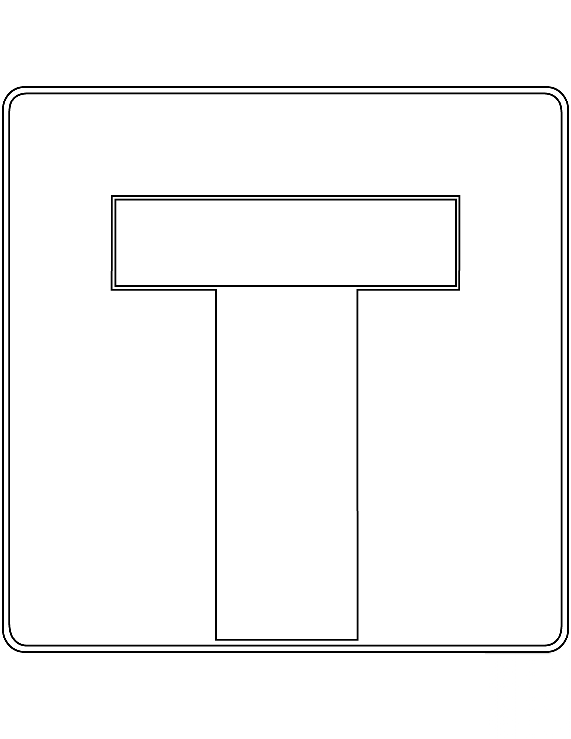 Znak D-4a: droga bez przejazdu