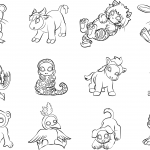 12 chińskich zwierząt jako znaki...