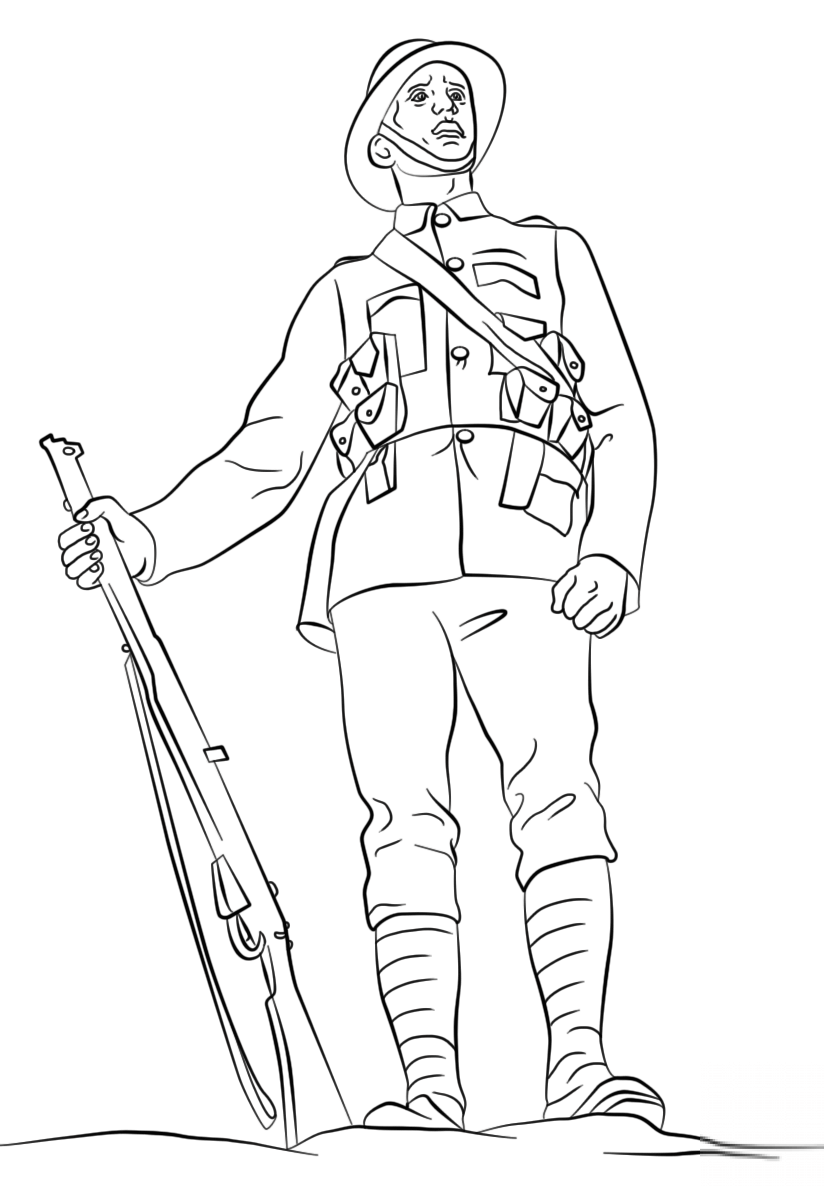 WWI British Soldier